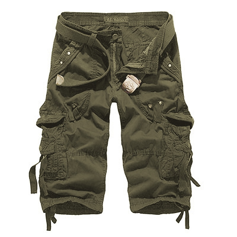 Casual Beach Shorts with Drawstring, Breathable, Daily Wear