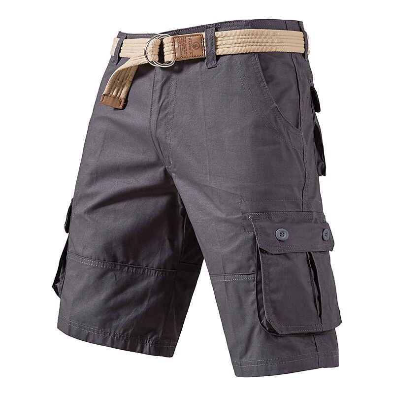 Summer Shorts with Straight Leg, Fashion Classic Style