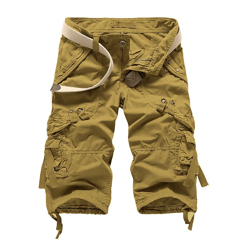 Casual Beach Shorts with Drawstring, Breathable, Daily Wear