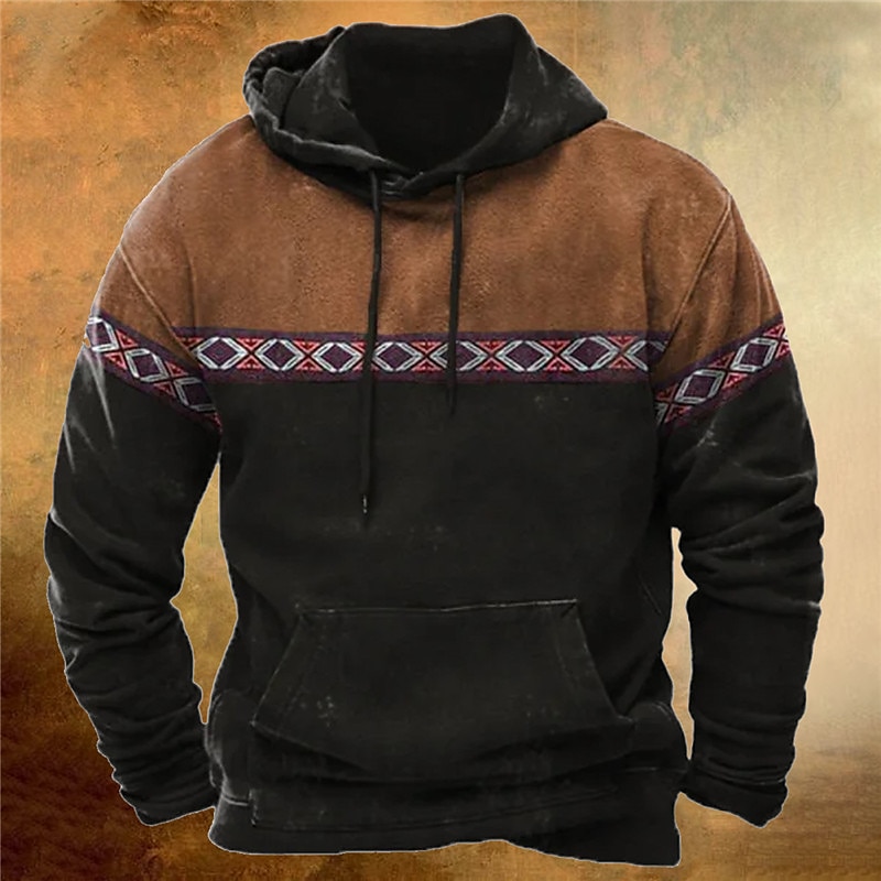 Moose Reindeer 3D Pullover Hoodie