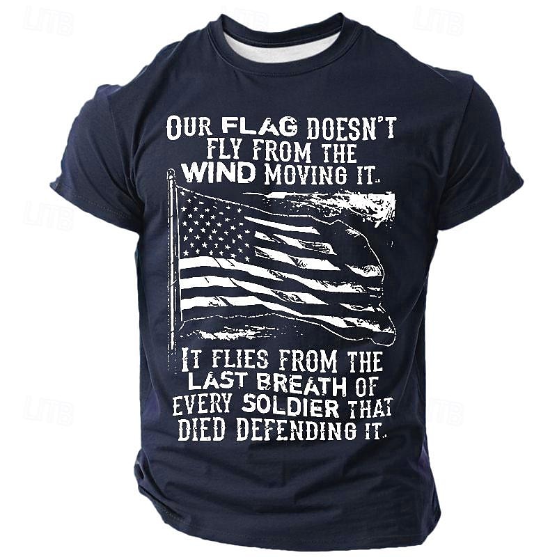 Funny Slogan Distressed Letter Graphic Short Sleeve 3D Print Street Tee