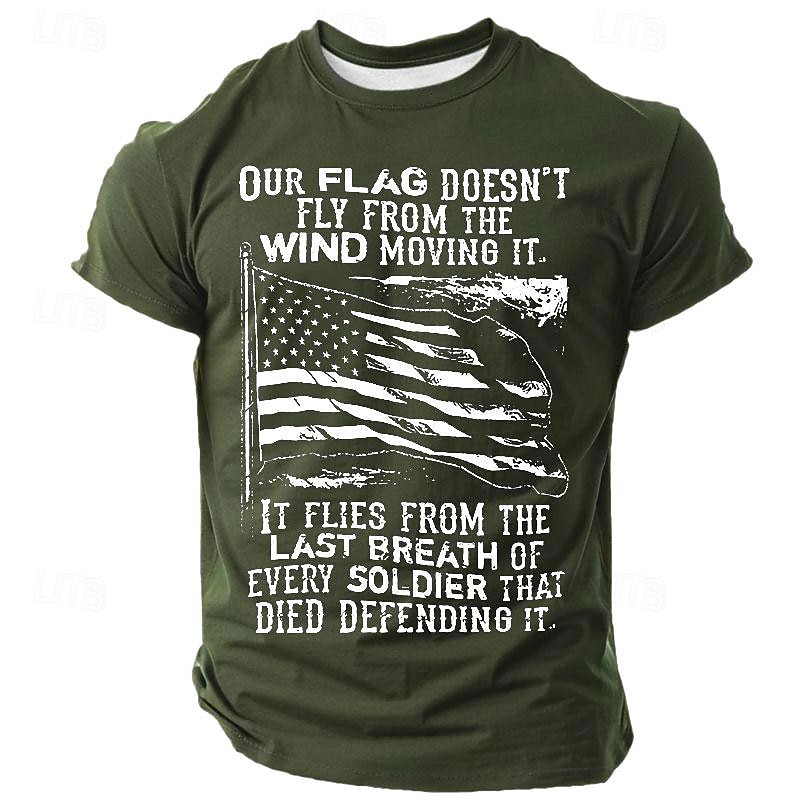Funny Slogan Distressed Letter Graphic Short Sleeve 3D Print Street Tee