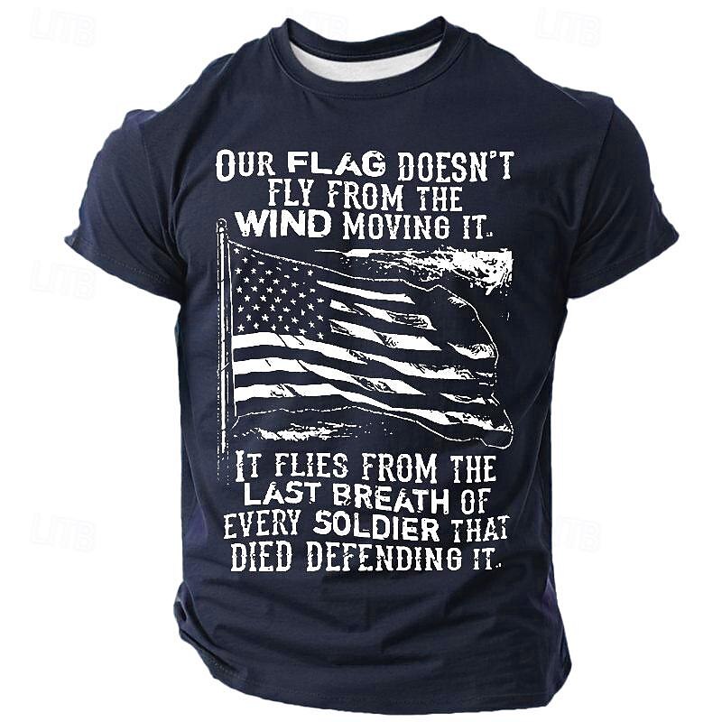 Funny Slogan Distressed Letter Graphic Short Sleeve 3D Print Street Tee