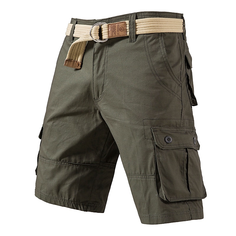 Summer Shorts with Straight Leg, Fashion Classic Style